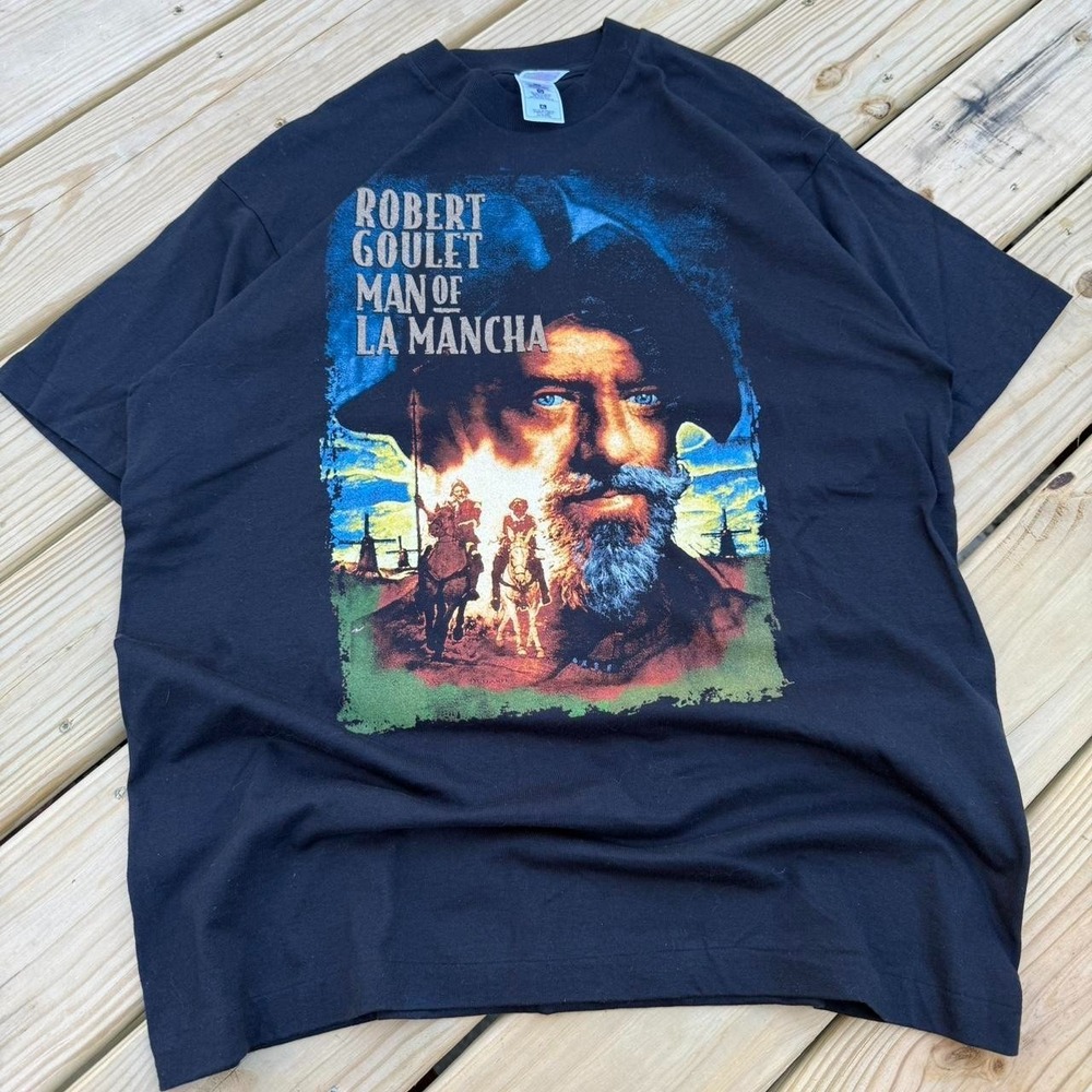 Vintage 90s Robert Goulet Man Of La Mancha Tee Size XLSingle Stitch